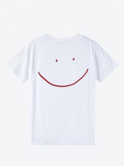 airbag craftworks mega happy | back print | white