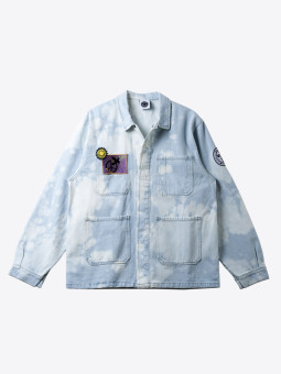 good morning tapes good morning tapes | workers jacket | bleach sky