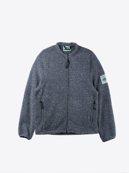 rayon vert becco fleece - zippered thermal fleece