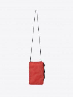 A2 orange-red | pouch for face mask & phone