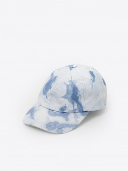 - primitive hut | utopia blue white clouded