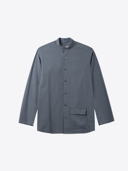airbag craftworks fallen pocket shirt | mint grey