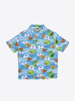 good morning tapes  good morning tapes | joe roberts shirt | frogs