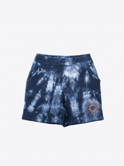 good morning tapes good morning tapes | waffle short 17" blue tie dye