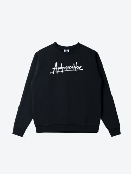 good morning tapes good morning tapes | AYAHUASCA NOW FLEECE CREWNECK  |  black