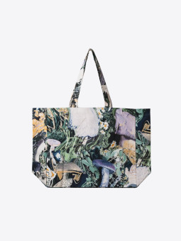 good morning tapes good morning tapes | SHROOMS CANVAS TOTE BAG