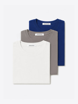airbag craftworks  T 01 colour triple pack | off-white + stone + ocean