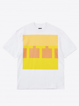 the trilogy tapes ttt BLOCK T-SHIRT white 