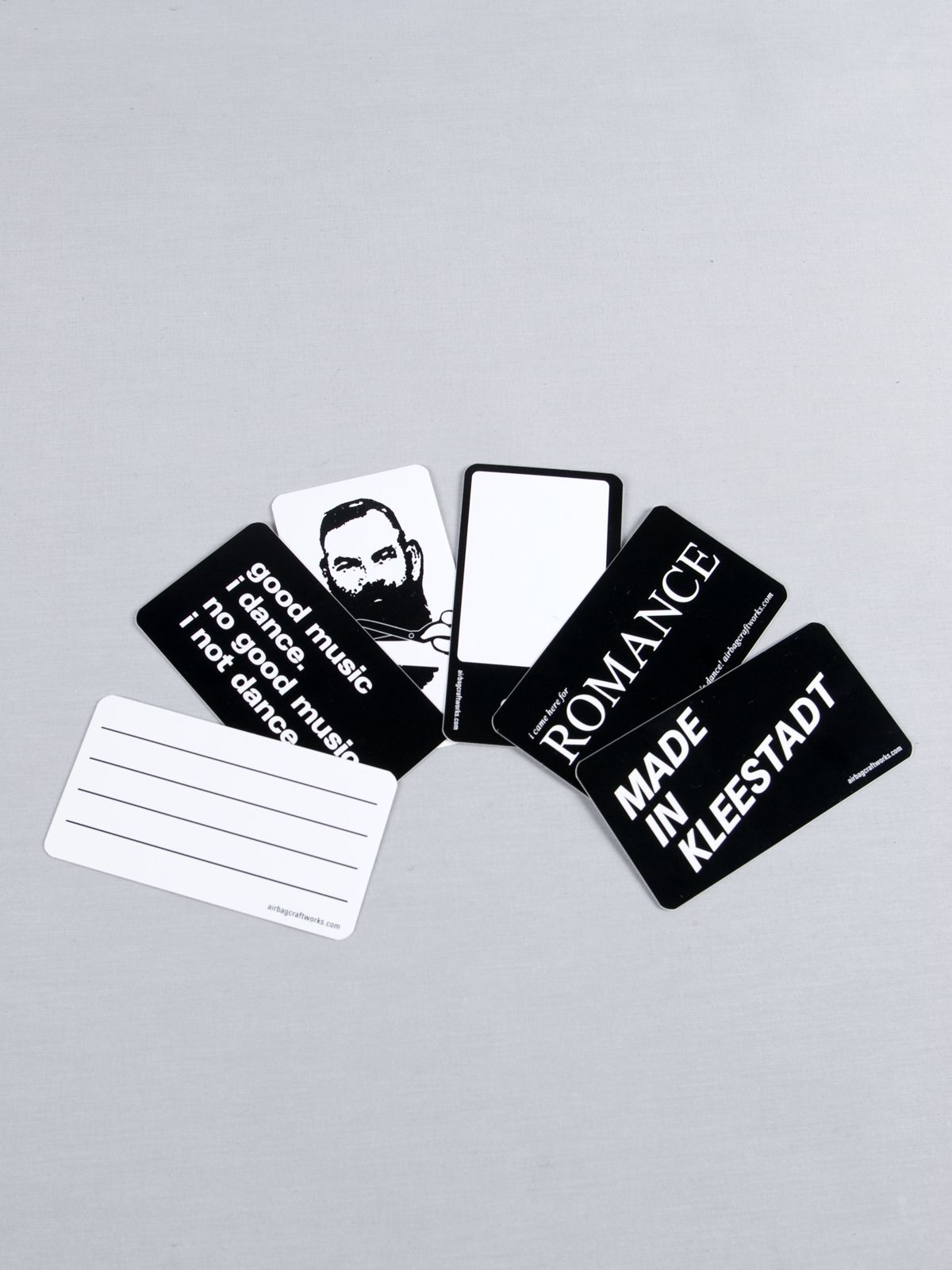 airbag craftworks sticker set