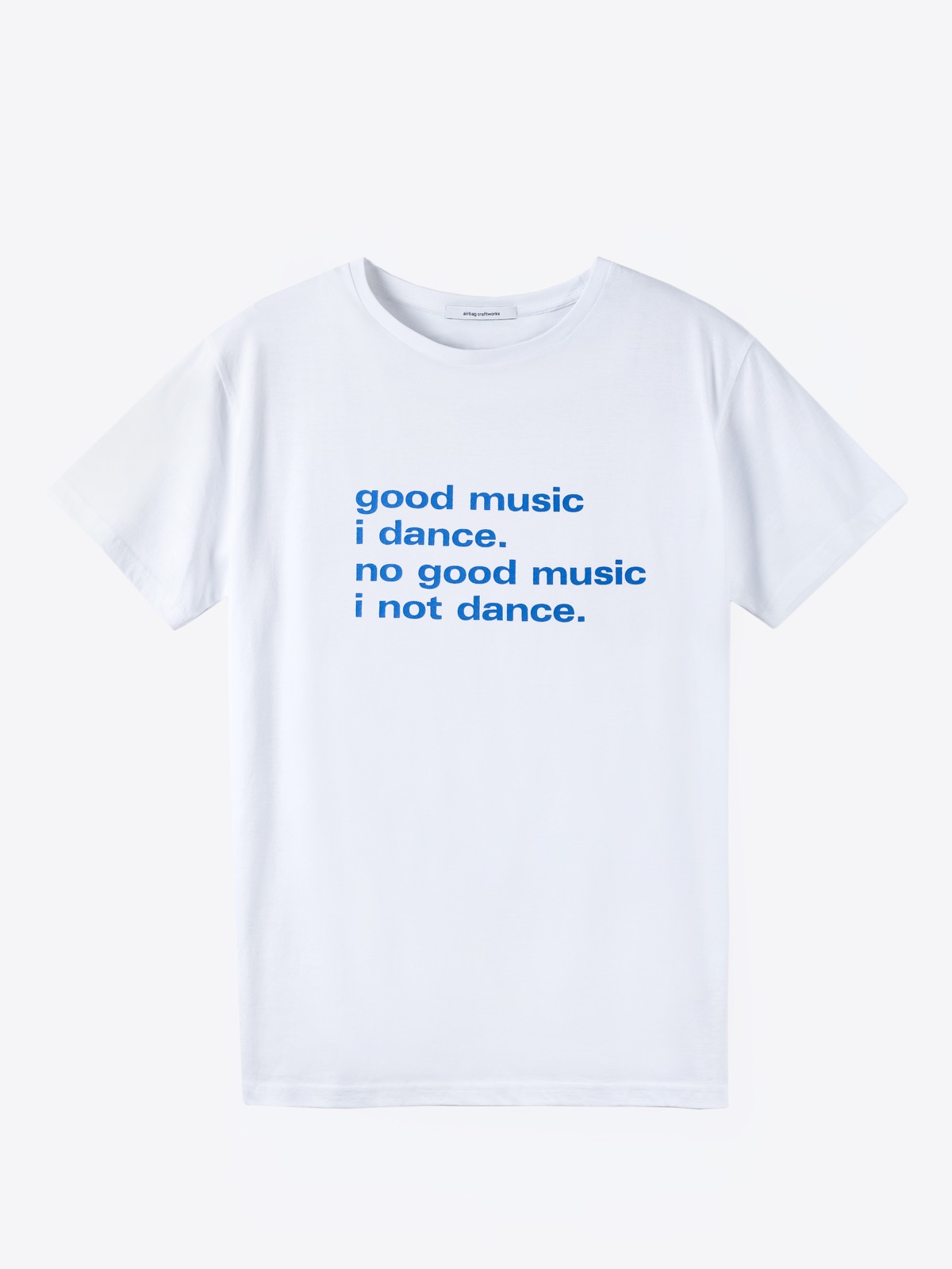 airbag craftworks good music i dance | white