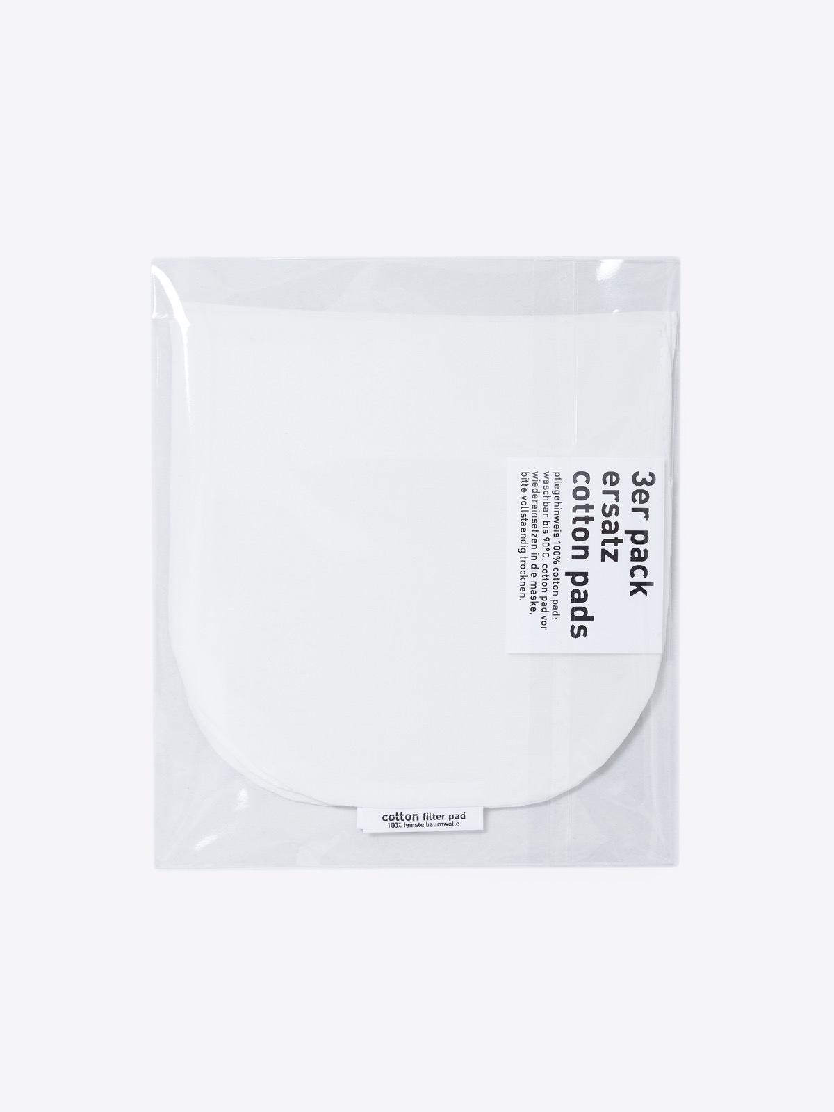 airbag craftworks face mask extra cotton pads | 3er / triple pack