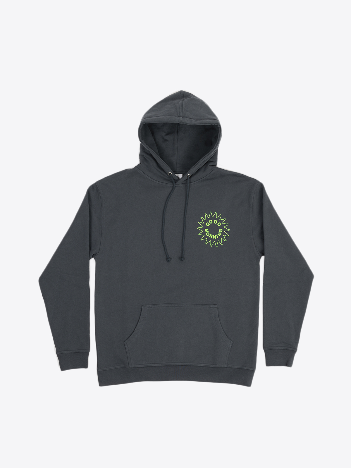 good morning tapes good morning tapes | sun logo fleece pullover | stone