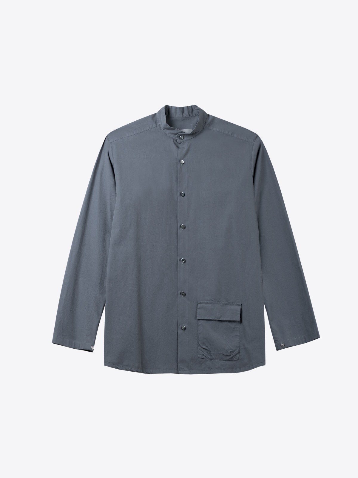 airbag craftworks fallen pocket shirt | mint grey