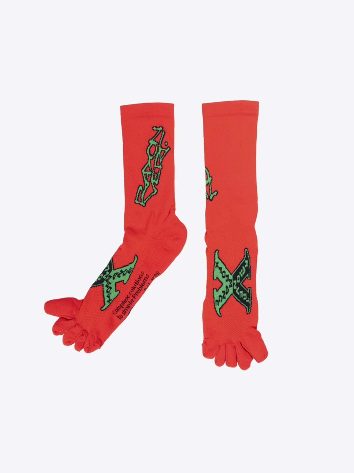 rayon vert Rayon Vert | Rot Socks | Blood Red