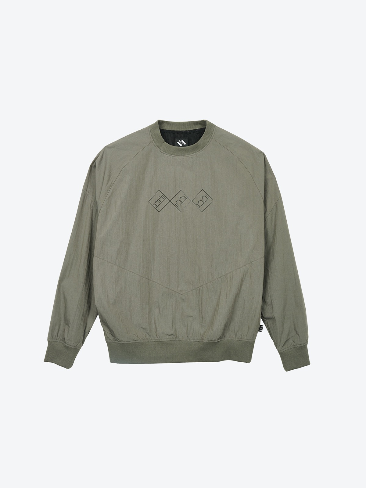 the trilogy tapes ttt | tech fabric sports crew sweat