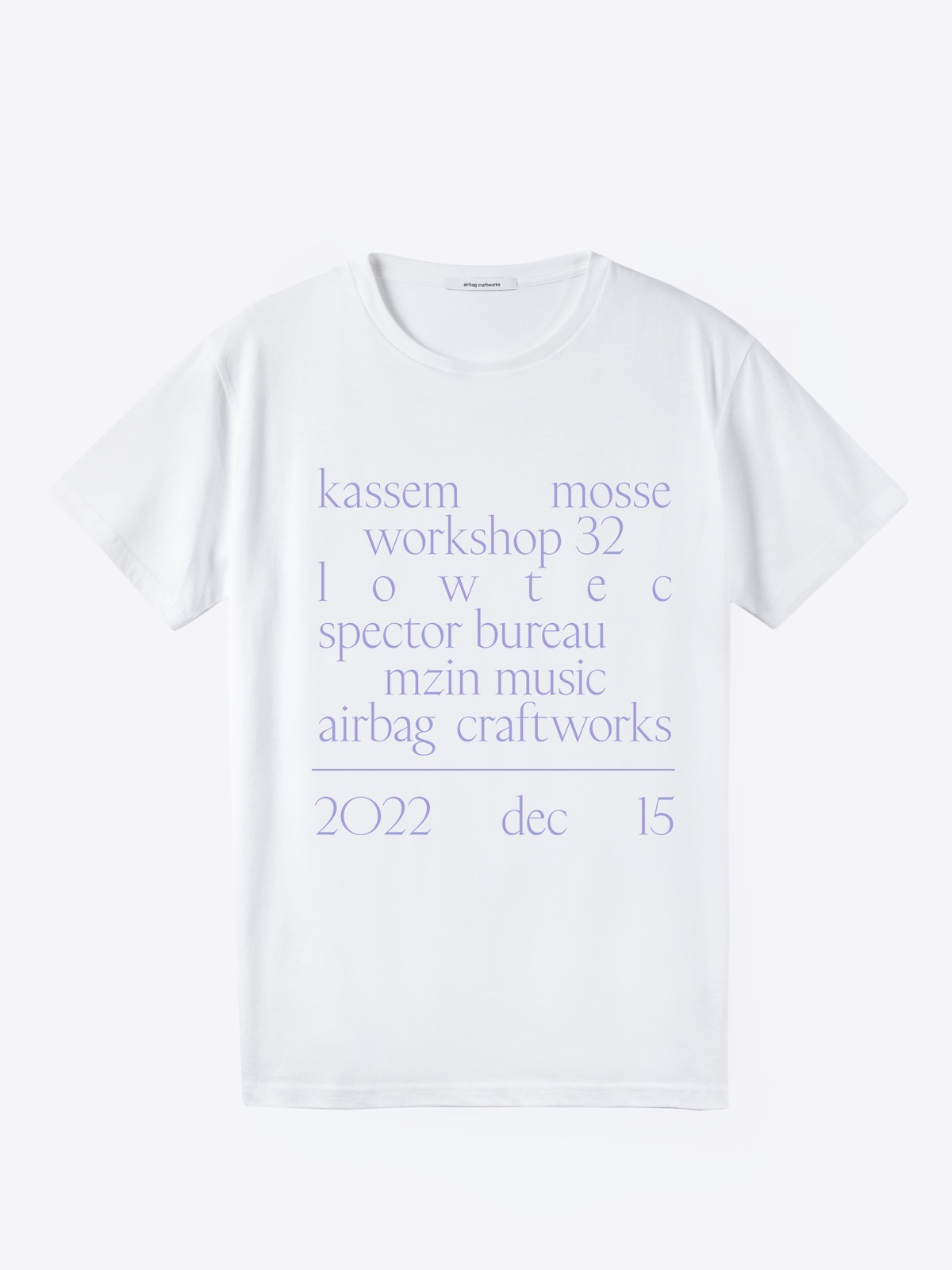 airbag craftworks  workshop 32 pre-release | mzin limited edition | offwhite